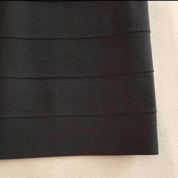 Black Bodycon Pencil Bandage Skirt Small - Picture 4 of 4